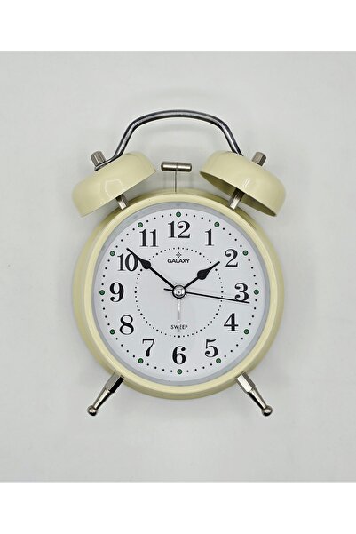 Galaxy Masa Saati Akar Saniyeli Krem GLX-2627