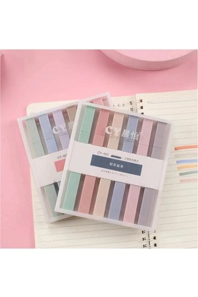 AYGÖREN HOME Ultra Soft Pastel Colors 6-Piece Highlighter