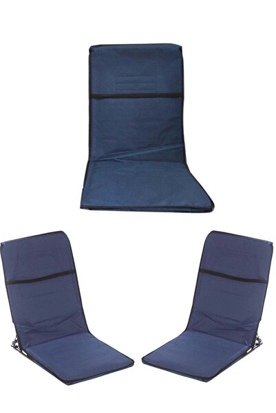 MAAS السعيد طقم كرسي أرضي محمول قابل للطي للرحلات والتخييم أزرق