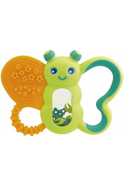 Chicco Chicco Funny Relax Teether (Assorted) Ladybug / Butterfly, 1Pc