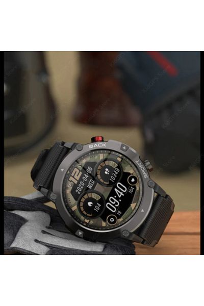 ROHS ® C21 PRO men's smartwatch, 1.32 inch, HD bluetooth call, multi-sport, multi-point heart rate