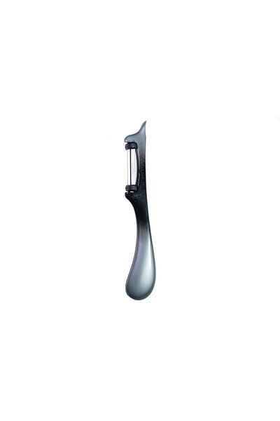 MSWISHŞEYMAÇETİN Solingen Black Series Double-Sided Peeler Without Tirtik Gray Black