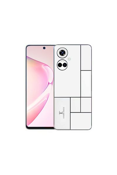 MACON هاتف ذكي فاخر L16 5G ثنائي الشريحة 6 جيجابايت + 256 جيجابايت - أبيض