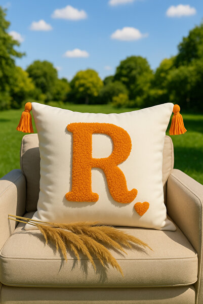 SAYMİNE غطاء وسادة على شكل حرف من Punch