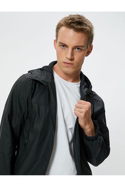 Koton black Slim Fit Jacket
