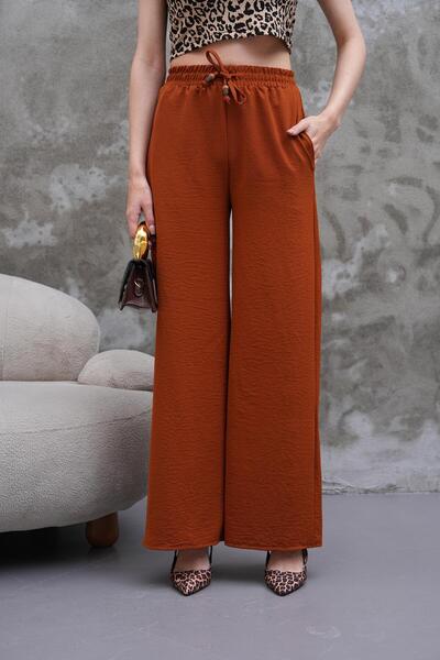 Elaxi Aerobin Fabric Casual Trousers
