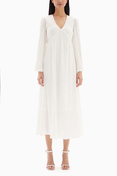 wecre8 White Empire Dress By WECRE8