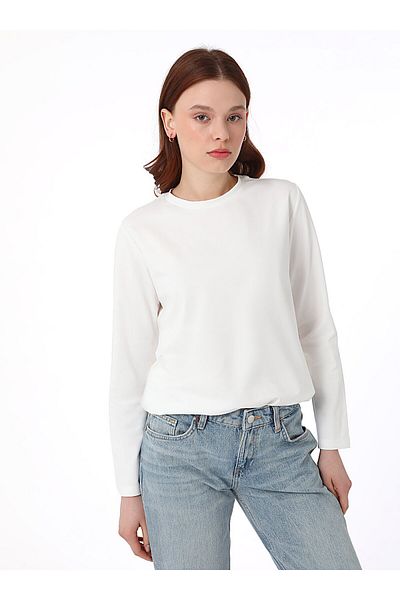 Benin Basic γυναικείο T-Shirt - Ecru - Benin