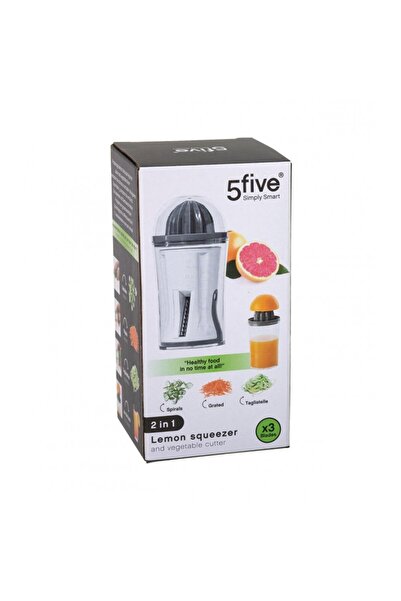 5 five simply smart Neo citrus juicer, plastic, 8.5x17 cm
