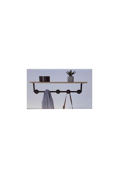 5 five simply smart Suport de perete Stilo, 5 cârlige, 70x24x15,5 cm