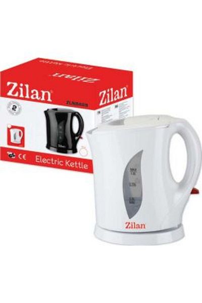Zilan Fierbător electric ZLN-8489A, 1L, 1400-1650W, Alb