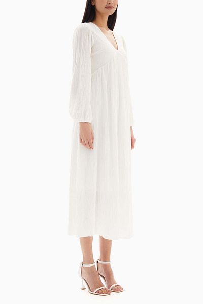 wecre8 White Empire Dress By WECRE8