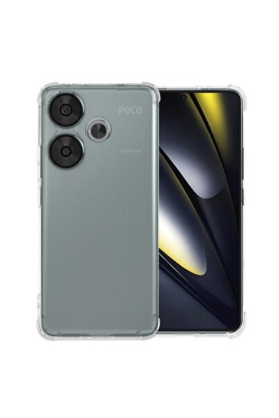 SKYDDAR INNOVATION Husă pentru Xiaomi Poco F6, rezistentă la șocuri, transpar...