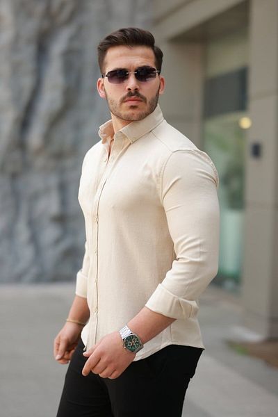 modaserdem Men's Long Sleeve Shirt