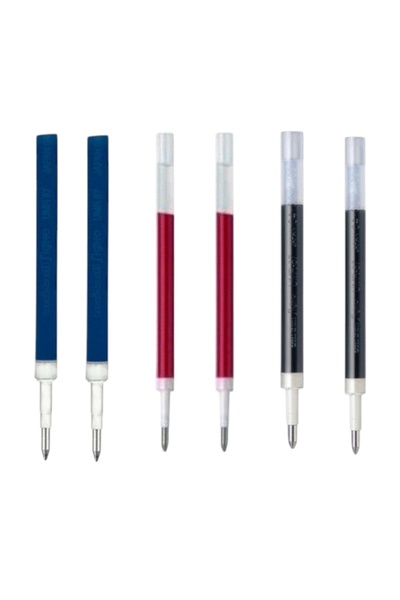 UNİ-BALL UNİBALL SİGNO 207 ( 0.7 ) JEL KALEM YEDEĞİ MAVİ-KIRMIZI-SİYAH ( 2'şe...