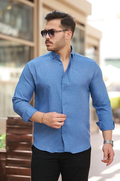 modaserdem Men's Long Sleeve Shirt