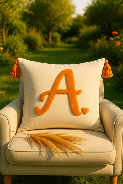 SAYMİNE غطاء وسادة على شكل حرف من Punch