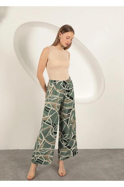 poyrazbebeto Summer Patterned Casual Pants