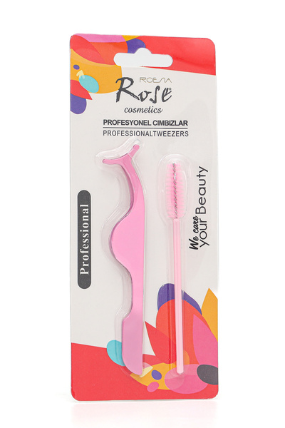 Roesıa Rose Cosmetics Takma Kirpik Cımbızı, Kirpik Tutucu, Takma Kirpik Yapış...
