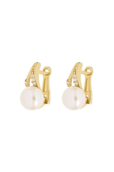 MOHI Fine Jewellery 14k yellow gold earrings