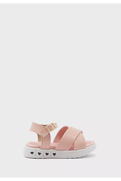 Molekinha Infant Girls Sandals With Back Strap Pink | Made In Brazil