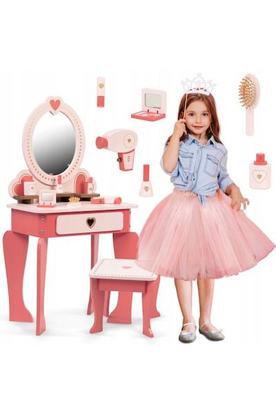 Smart Vibe BellePrincesse KinderVibe Makeup Table for Girls