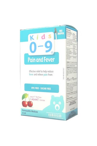 Homeocan Kids 0-9 Pain & Fever Drops – 25 ml