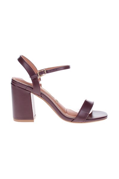 VİZZANO Vizzano Ladies Mid Heel Sandals Red | Made In Brazil