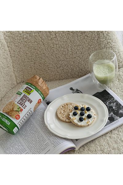 Rice Up 3 Pcs Rice Puffs with Quinoa and Chia Without Gluten 120g