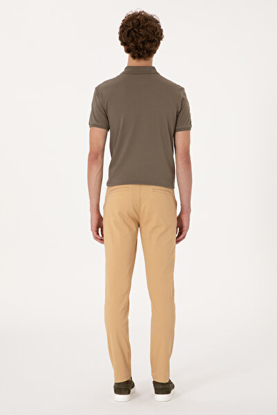 U.S. Polo Assn. Erkek Camel Kanvas Pantolon 50309142-VR015
