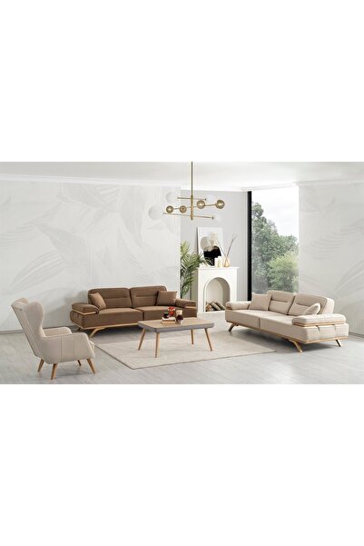 modacalite Sürpriz Koltuk Takımı Bej