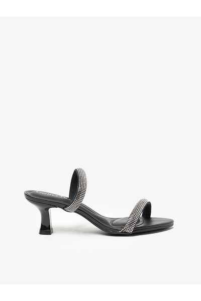 Beira Rio Ladies Party Sandals Crystal/Black | Made In Brazil