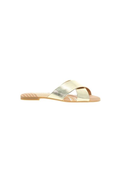 Molekinha Pre Teen Girls Sandals Gold | Made In Brazil