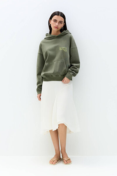 Pull & Bear California kapüşonlu sweatshirt