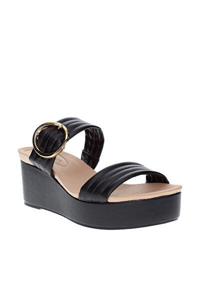 Beira Rio Ladies Wedge Sandals Black | Made In Brazil