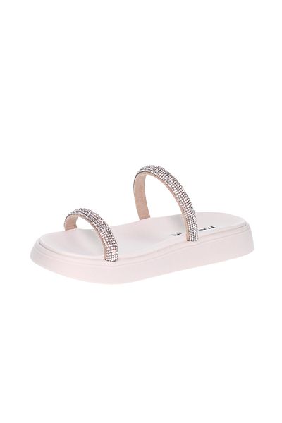 Moleca Ladies Comfort Sandals Off White | Made In Brazil