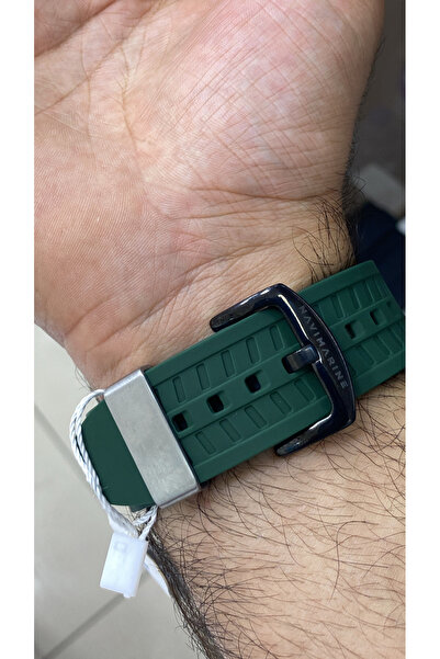 Navimarine Otomatik Silikon Kordon Çelik Kasa İskelet Erkek Kol Saati