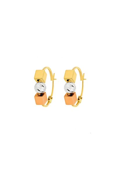 MOHI Fine Jewellery Cercei din aur galben de 14k
