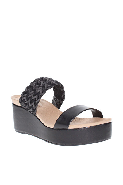 Beira Rio Ladies Wedge Sandals Black | Made In Brazil