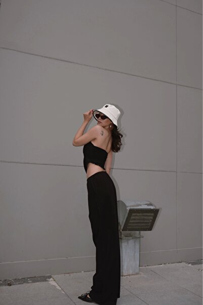 Eka Γυναικείο Μαύρο Στράπλες Σετ 1006-5234