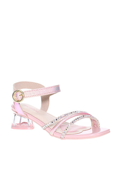 Molekinha Pre Teen Girls Sandals With Back Strap Pink | Made In Brazil