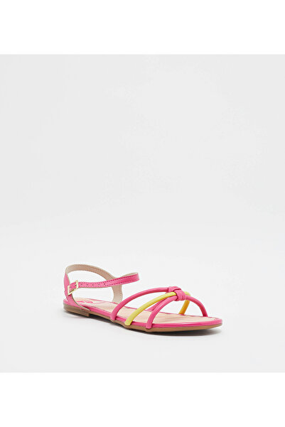 Molekinha Junior Girls Sandals With Back Strap Pink | Made In Brazil