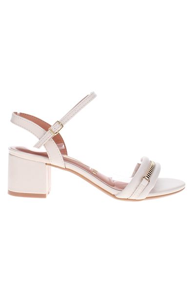 VİZZANO Vizzano Ladies Low Heel Sandals Off White | Made In Brazil