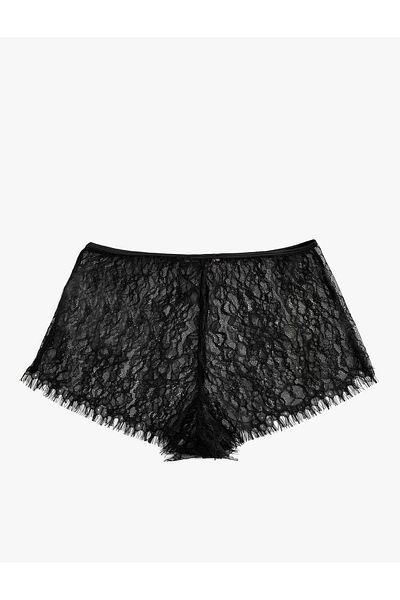 Koton Brown Lacey boxer shorts.