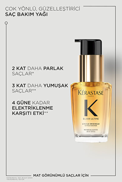 Kerastase Elixir Ultime (YENİ) İkonik Bakım Yağ 30ml/HairBoss