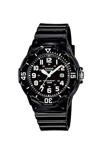 Casio Women's Water Resistant Analog Watch LRW-200H-1BVDF - 33 mm - Black