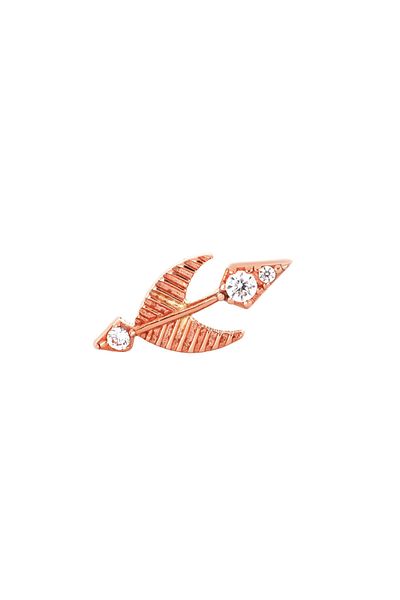 MOHI Fine Jewellery 14k rose gold tragus earring