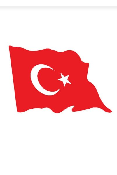 Kıvırcıkyoga ملصق متوافق مع جدار السيارة والكمبيوتر المحمول بعلم تركيا مقاس 6...