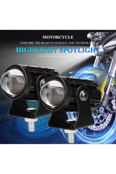 usmtekno Elektrikli Scooter Farı Elektrikli Motosiklet Elektrikli Bisiklet Farı 12v-80v-uyumlu 2 Adet
