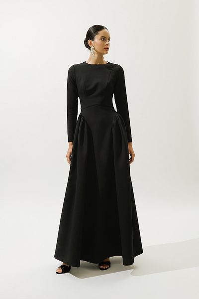 Manuka Lora Evening Dress Black